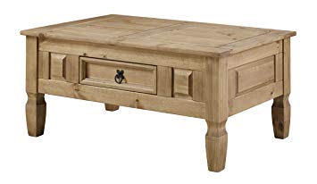 Petite table basse jardin bois
