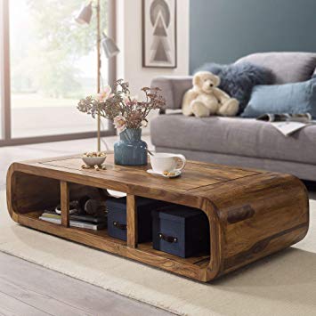 Table basse 120 cm en bois