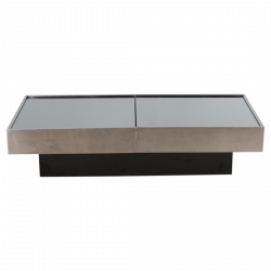 Table basse willy rizzo vintage