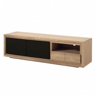 Meuble tv et table basse assortie en bois