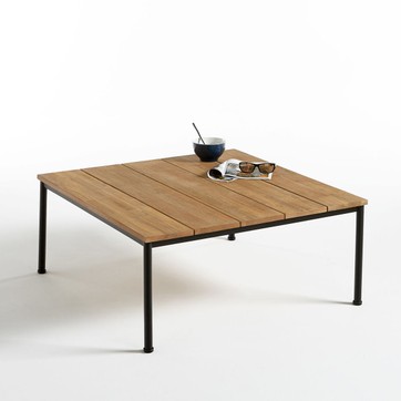 Table basse de jardin en bois trigano