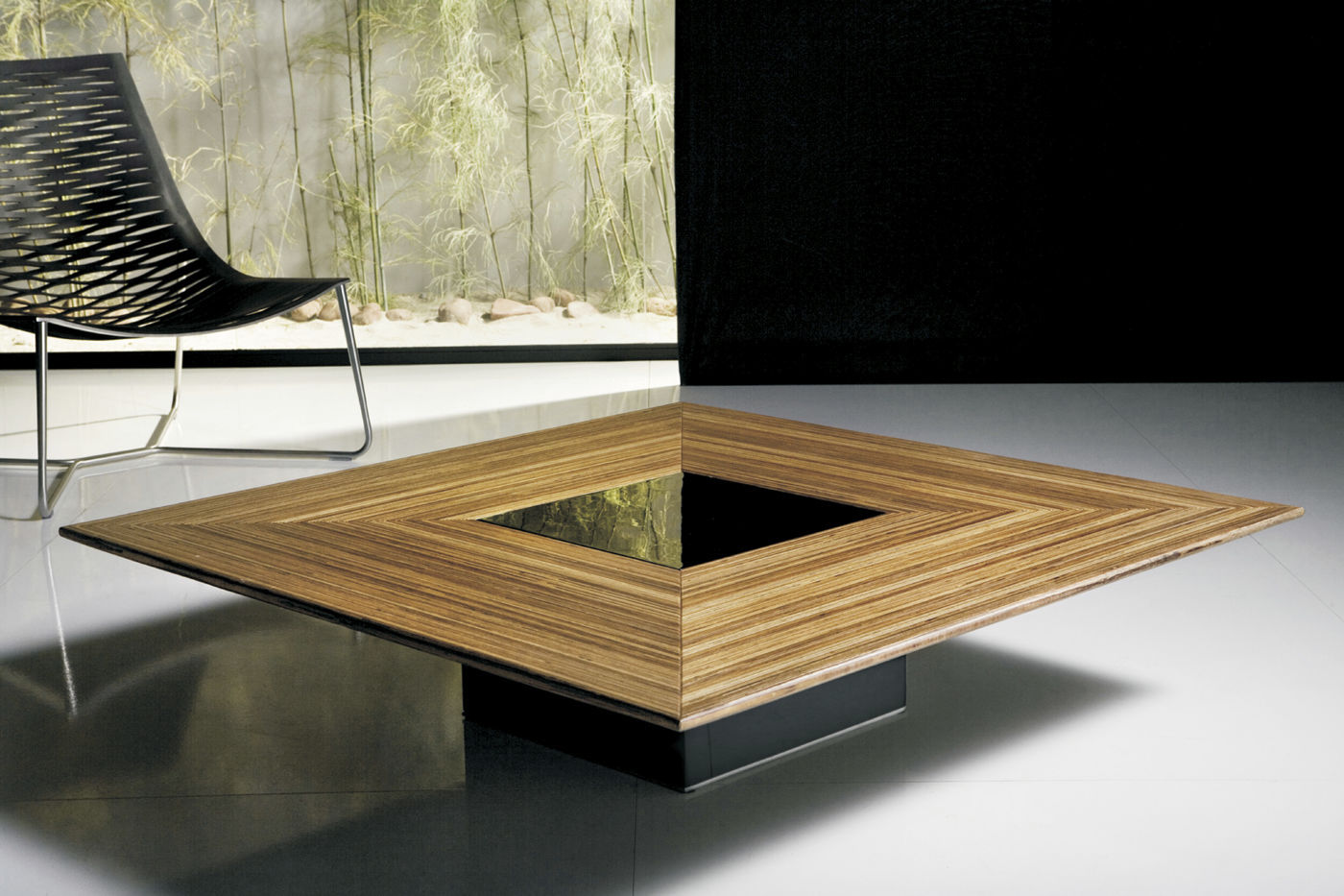 Table basse carrée grande dimension