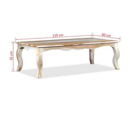 Table basse bois vidaxl