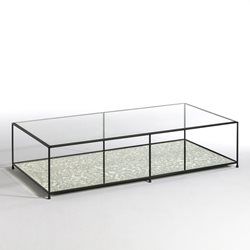 Table basse verre guariche