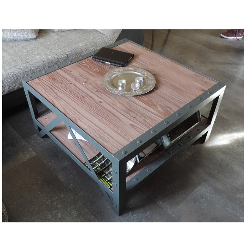Table basse industrielle a vendre