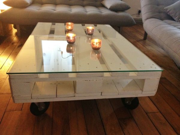 Idee deco palette table basse