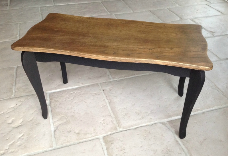 Renover table basse en bois