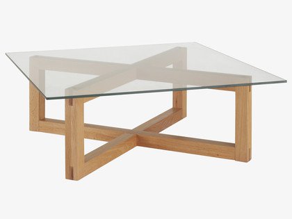 Habitat table basse bois
