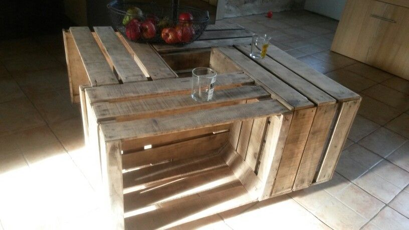 Table basse palette factory