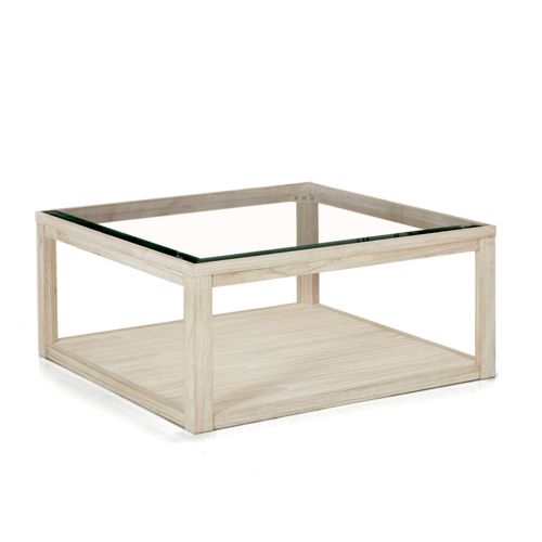 Table basse alinea en verre
