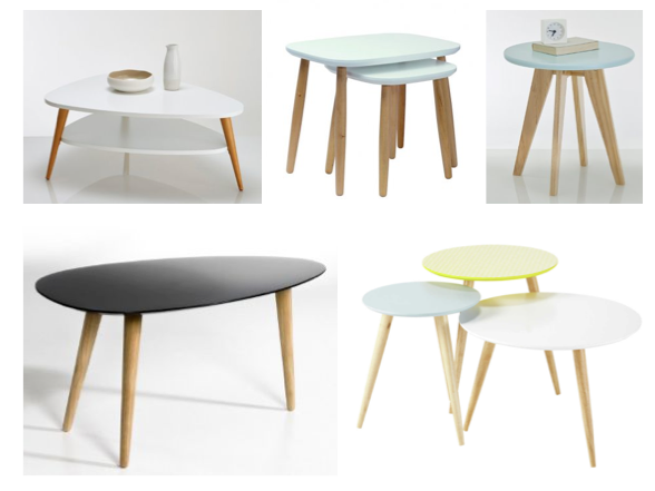 Table basse scandinave redoute