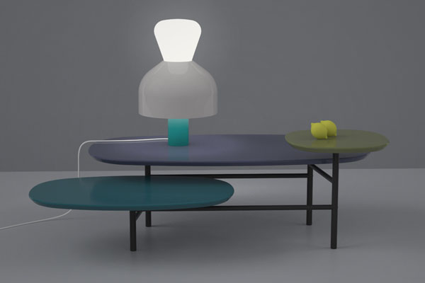 Table basse la redoute guillaume delvigne