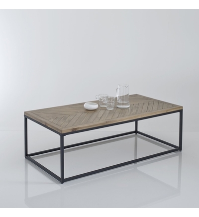 Table basse vitrine redoute