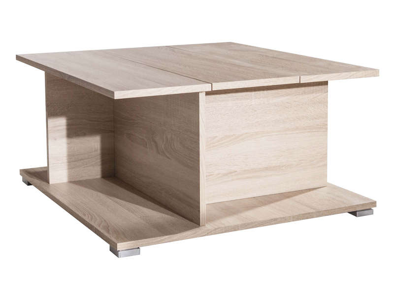 Table basse avec rangement interieur