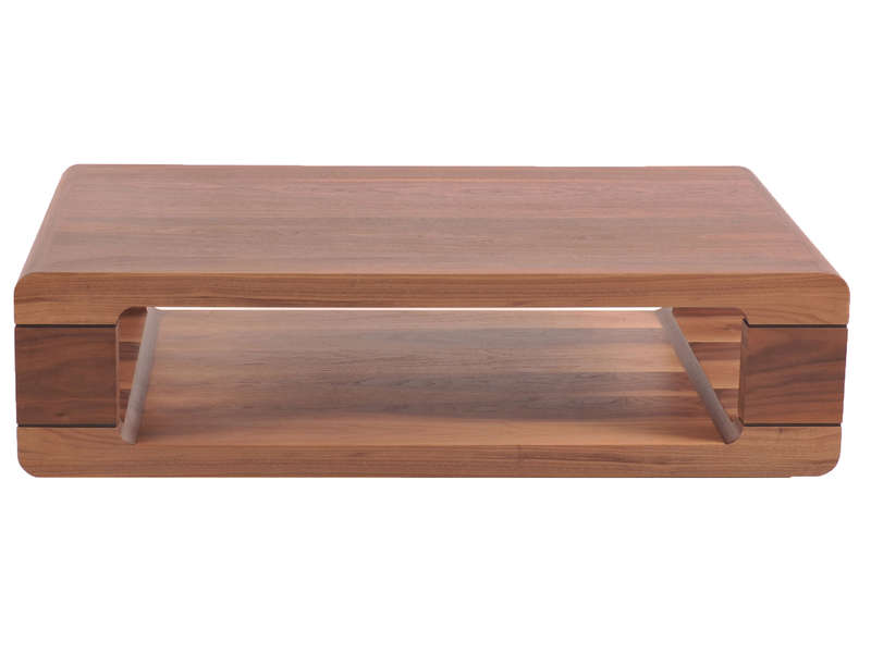 Petite table basse bois massif conforama