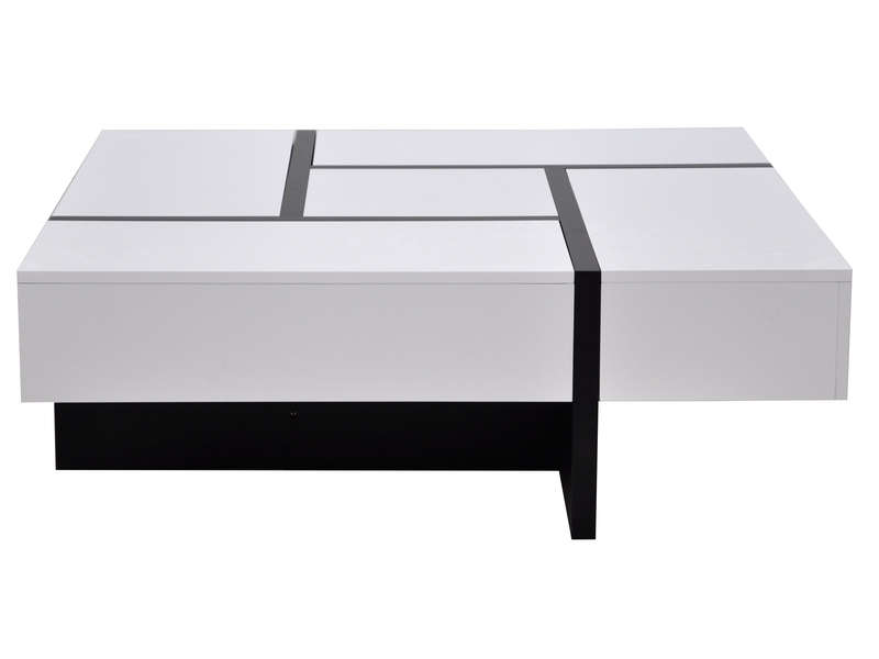 Table basse lumineuse conforama