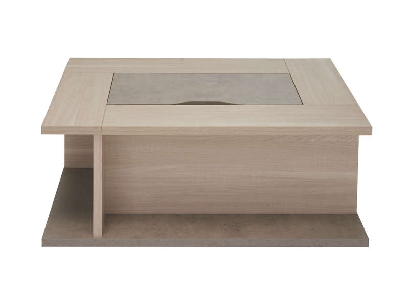 Table basse avec rangement conforama