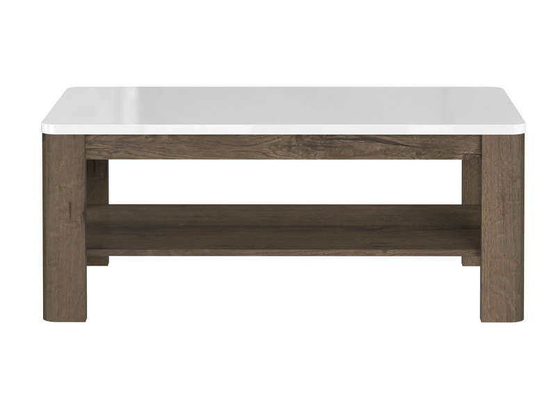 Table basse marron conforama