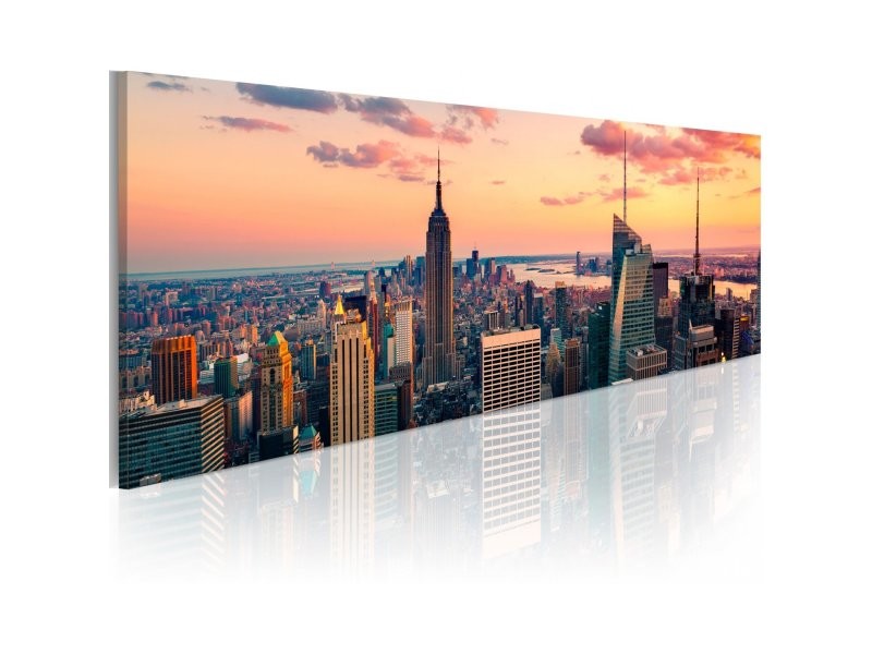 Table basse déco new york conforama