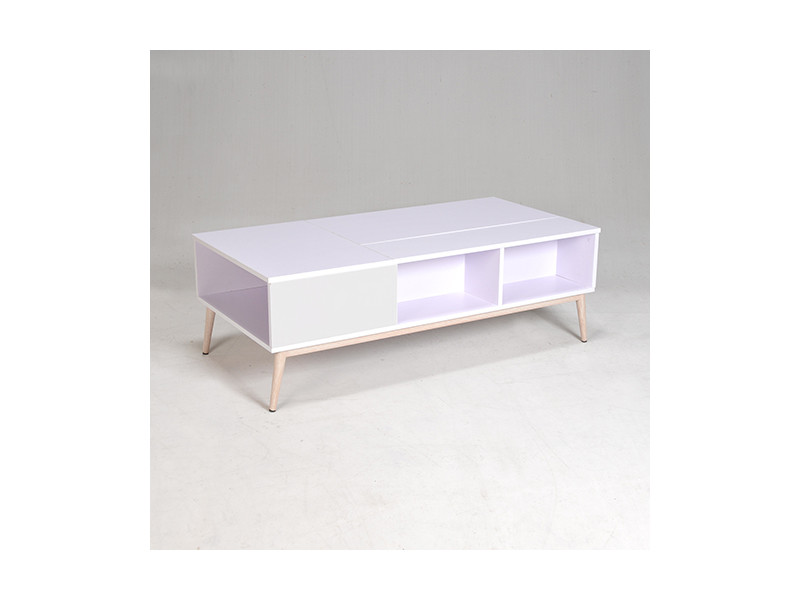 Table basse plateau relevable mira