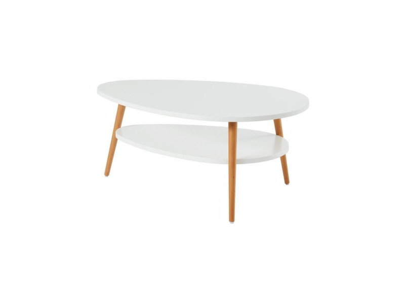 Table basse scandinave stone