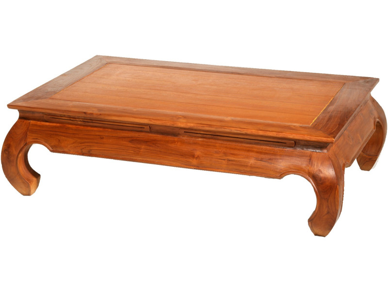 Table basse teck conforama