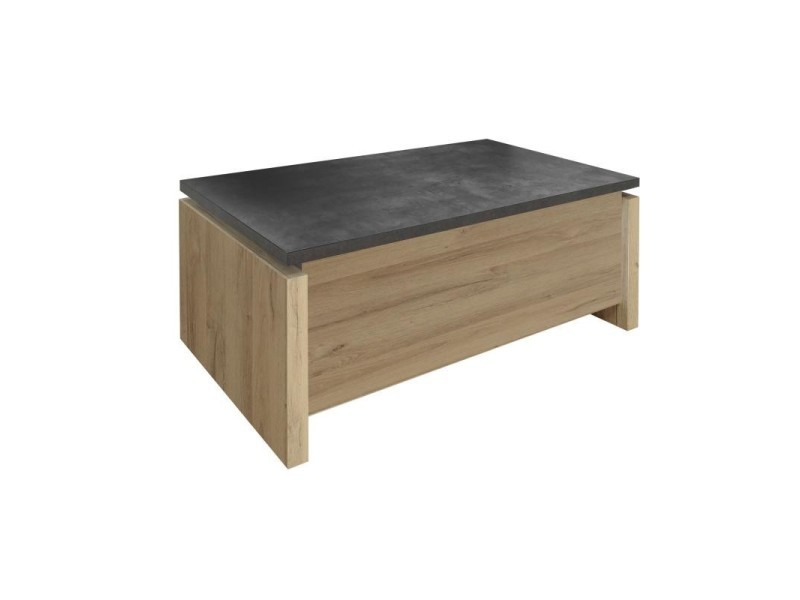 Table basse relevable bois conforama