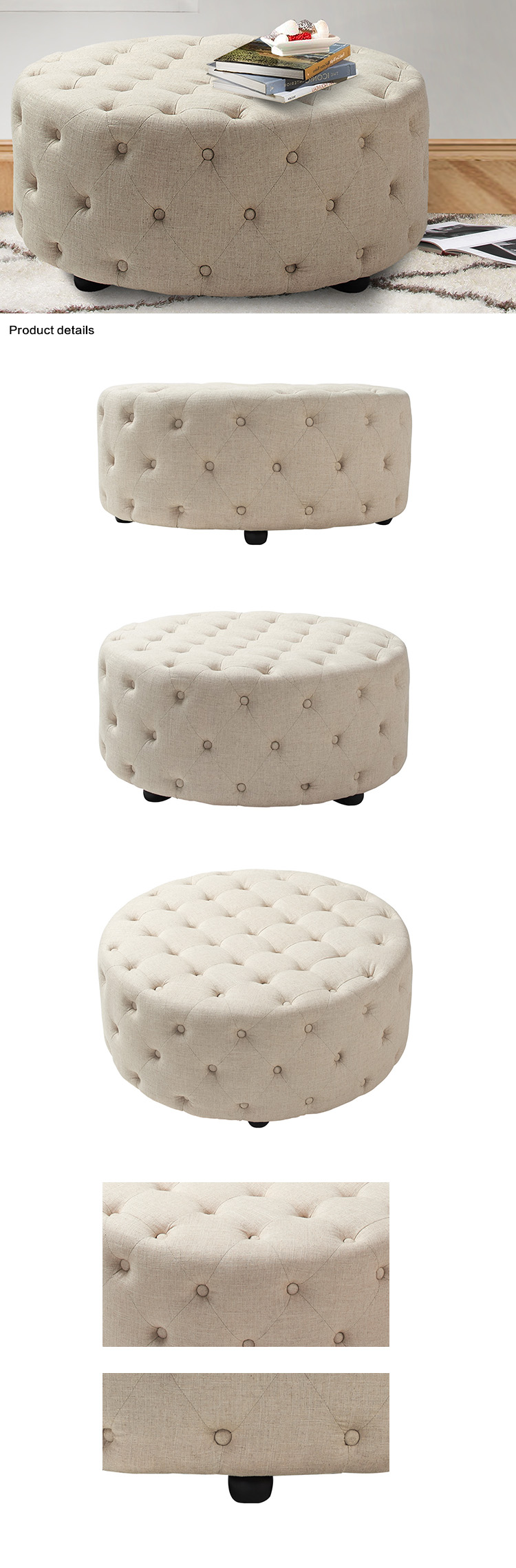 Table basse ronde turque