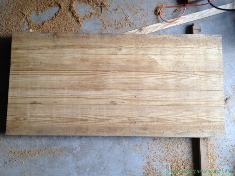 Plateau en bois pour table basse