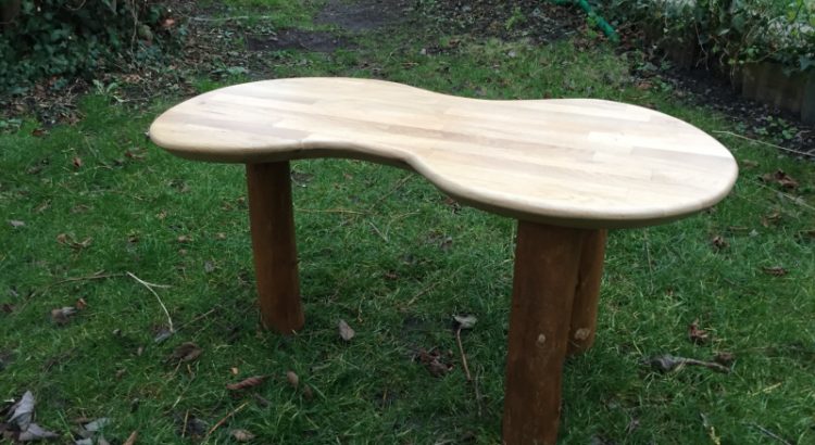 Table basse ronde en bois la redoute