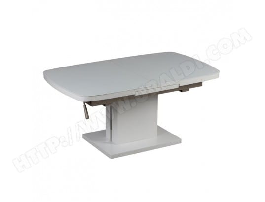 Table basse relevable en hauteur pas cher