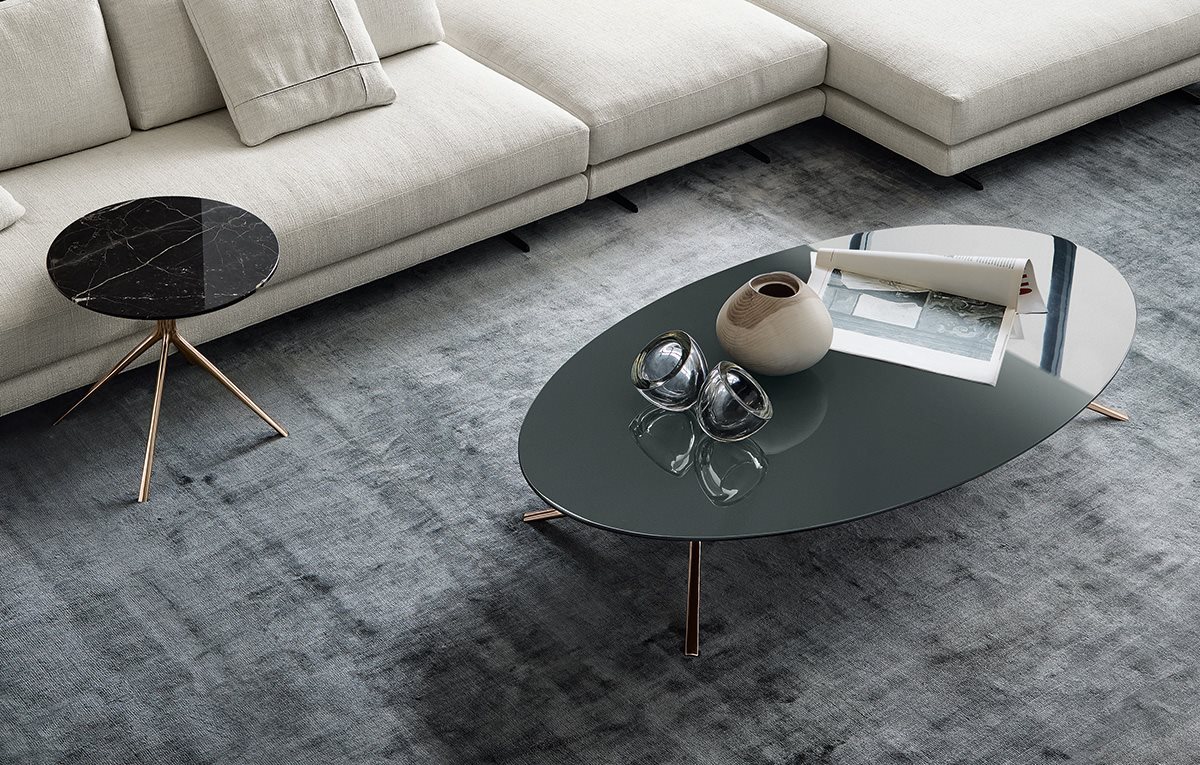 Table basse marbre poliform