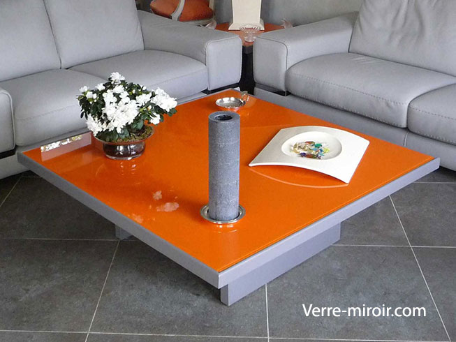 Protection pour table basse en bois
