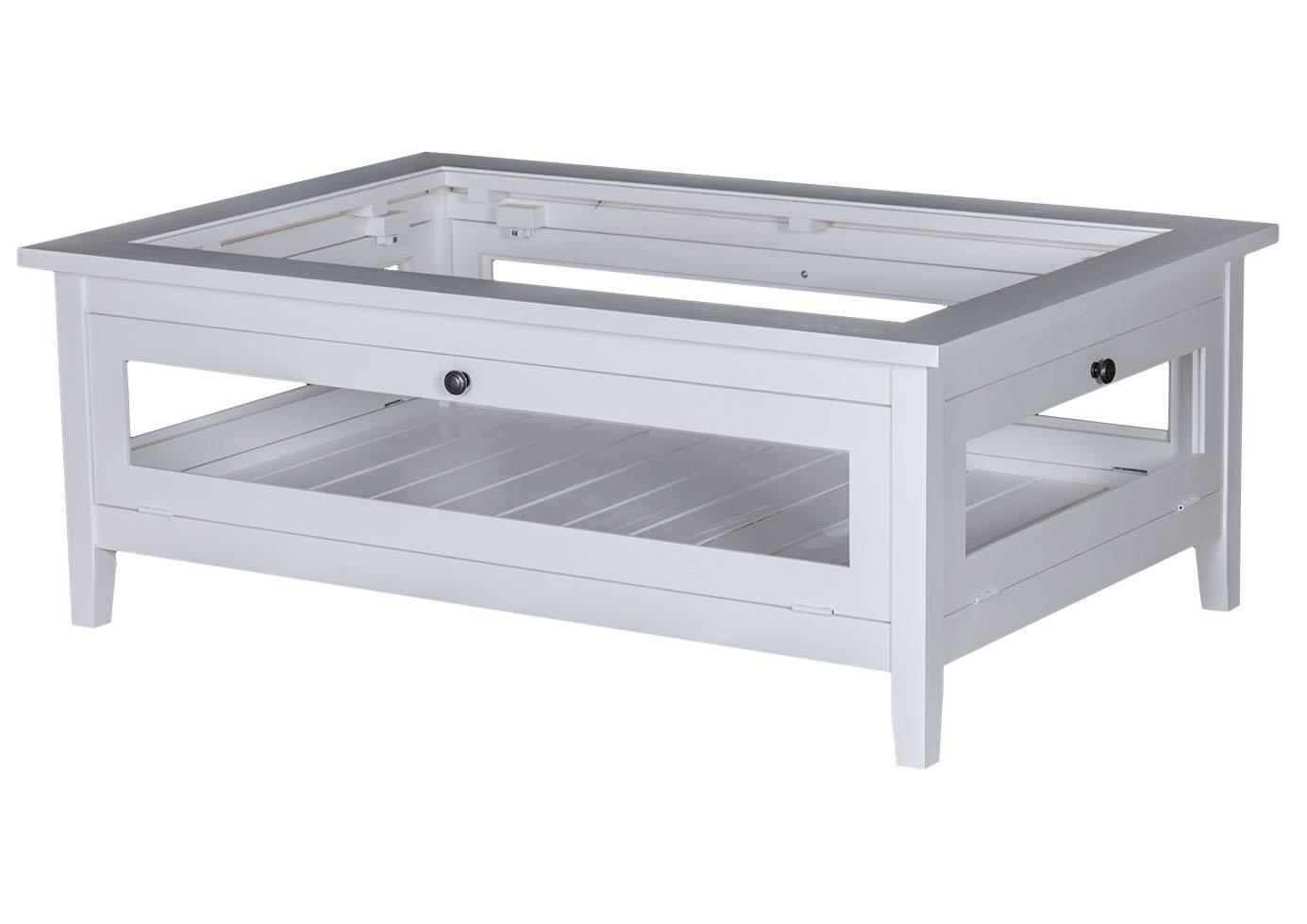 Table basse vitrine pas cher