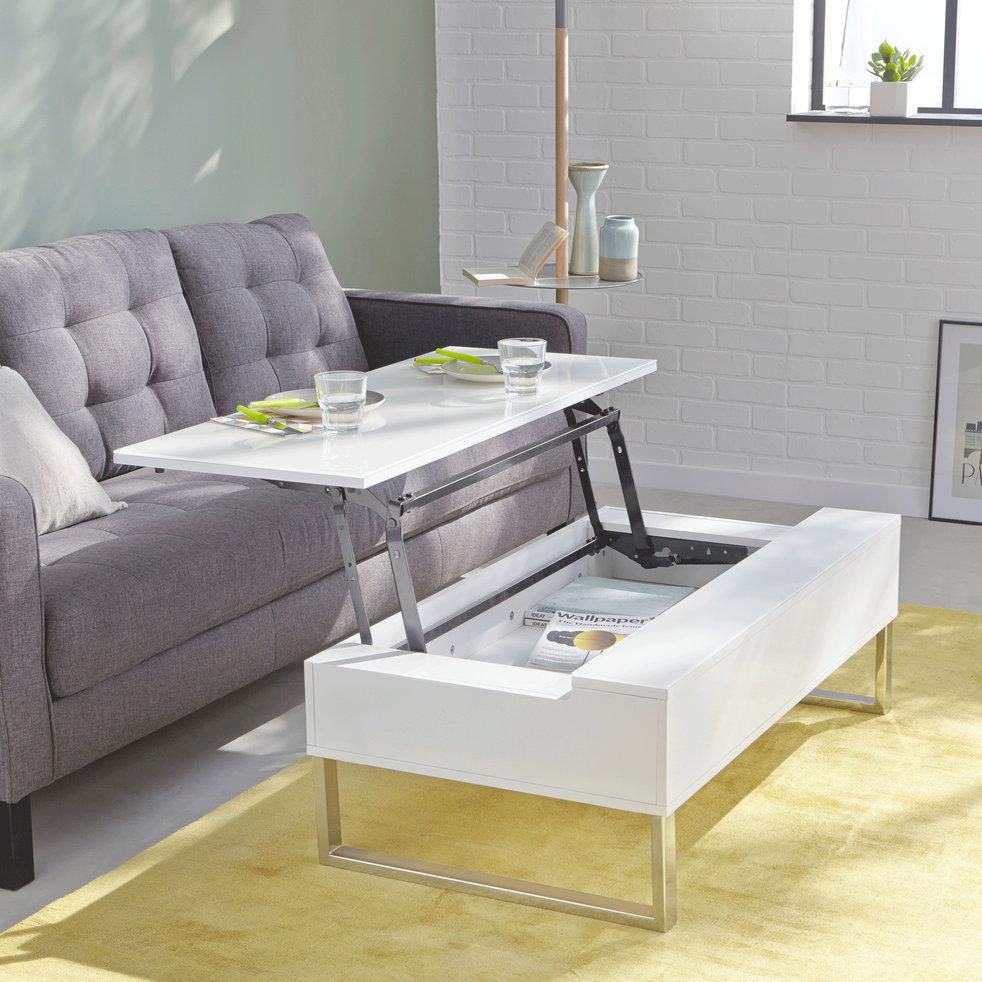 La table basse relevable