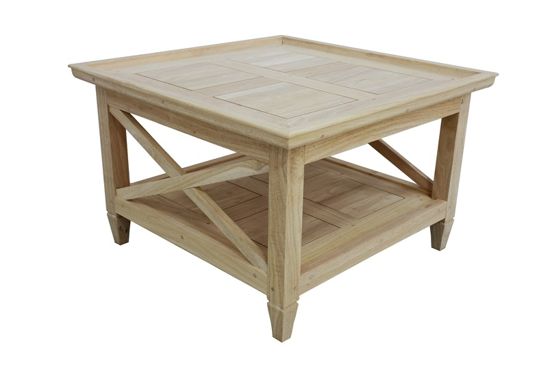 Table basse 70x70 bois