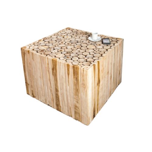 Table basse en bois flotté pas cher