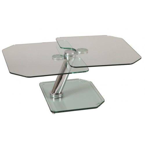 Table basse en bois massif fly