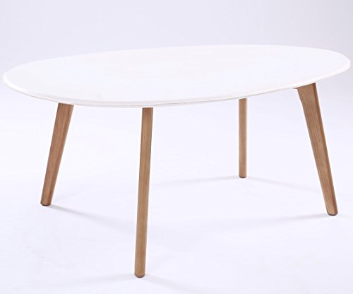 Table basse gigogne design blanc