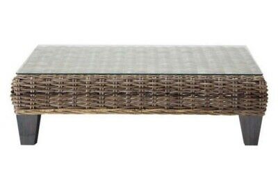 Table basse rotin maison du monde