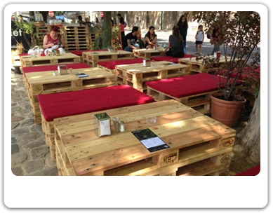 Vends table basse palette