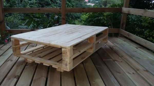 Vente table basse palette
