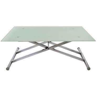 Table basse relevable bloquée