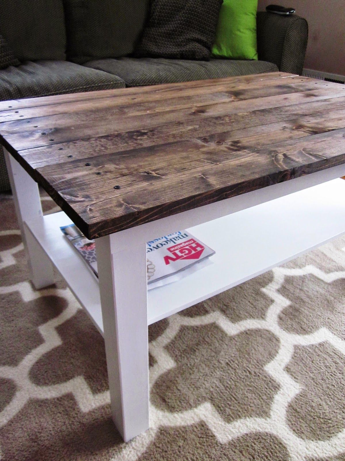 Ikea table basse palette