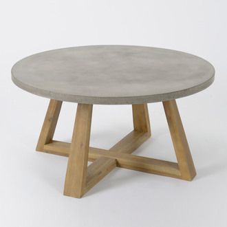 Table basse ronde lounge kompass ø90