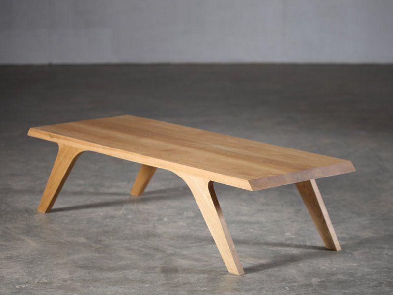 Artisan table basse bois