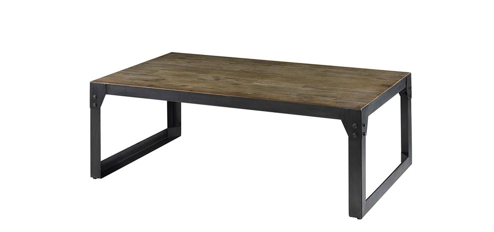 Table basse bois gifi