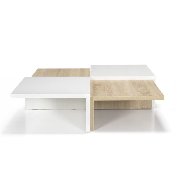 Table basse roulette alinea