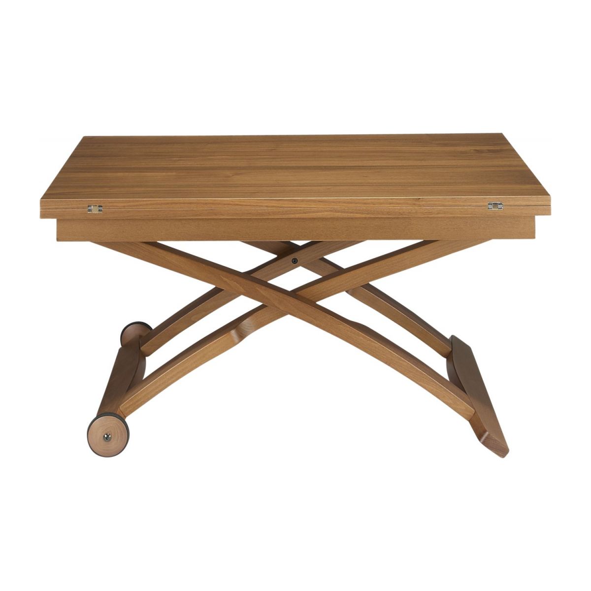 Habitat table basse relevable extensible