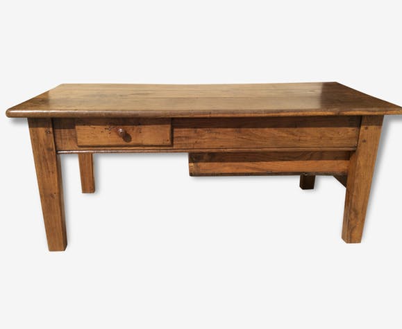Table basse bois ancienne